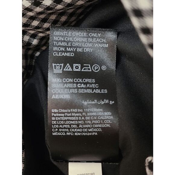 🖤🤍 WHITE HOUSE BLACK MARKET Gingham Pencil Skirt w/Removable Belt NWT SIZE 8 - Picture 15 of 16